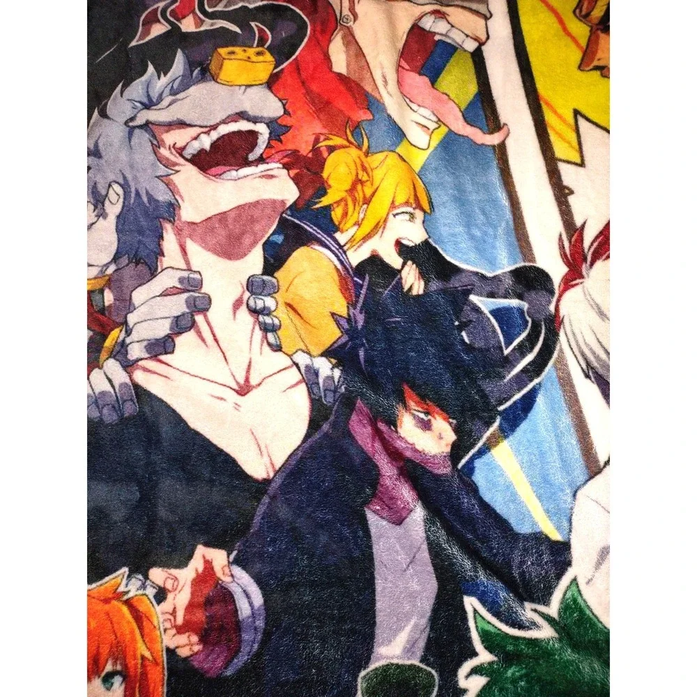 My Hero Academia Throw Blanket 49x68 Anime Manga Soft Unbranded Home Bedding - Picture 5 of 6